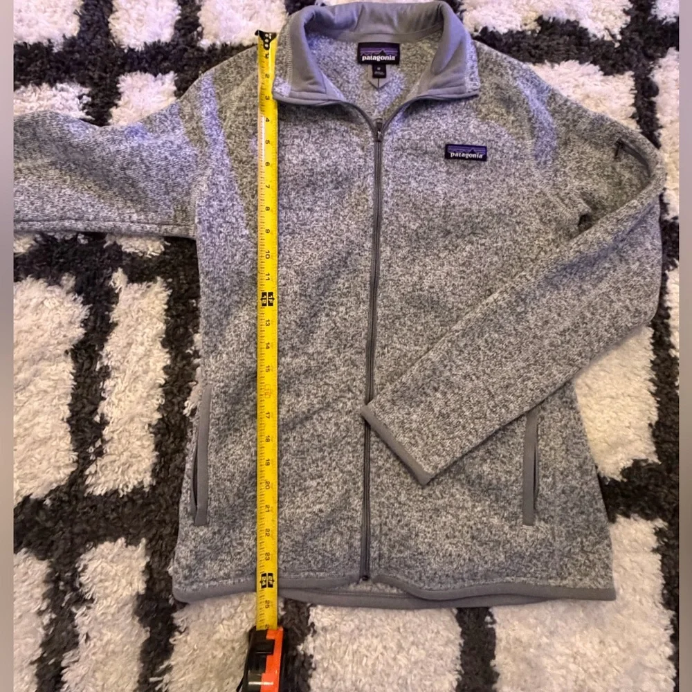 Patagonia Better Sweater Full Zip Fleece Jacket Gray Women’s Med - Picture 9 of 10